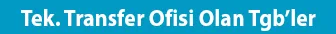 Teknoloji Transfer Ofisi​​ Olan Tgb'ler